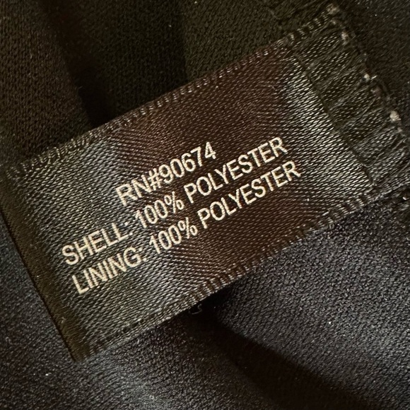 Boston Proper Metallic Bead Embellished Cowl-Neck Mesh Sheath Dress Black - Picture 9 of 10